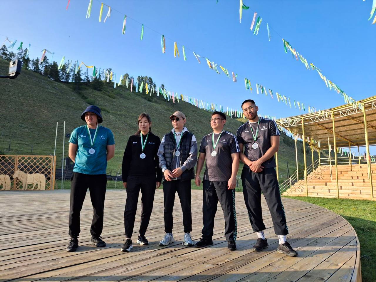 Команда ТК АЙАН на награждении AIAN GAMES 2026